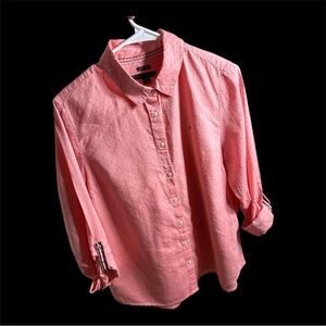 Tommy Hilfiger Coral Button-Up Shirt